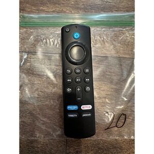 Amazon Fire TV Remote Voice Control Alexa Buttons Black